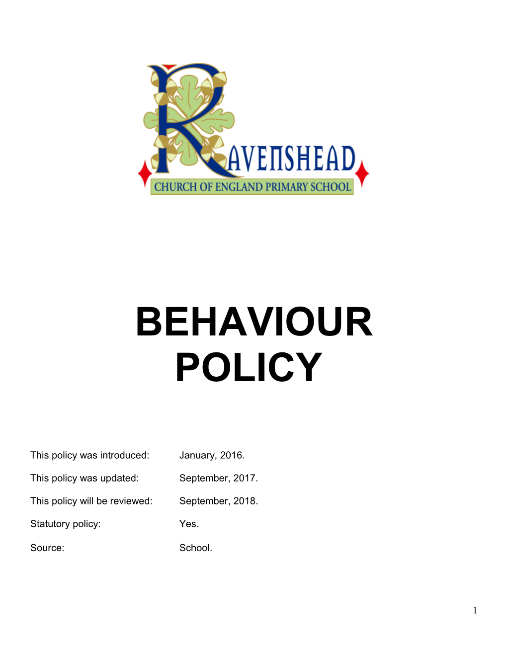 Ravenshead C of E Primary School