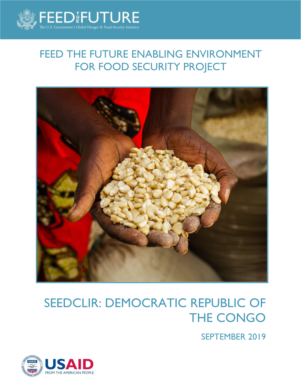 Seedclir: Democratic Republic of the Congo September 2019