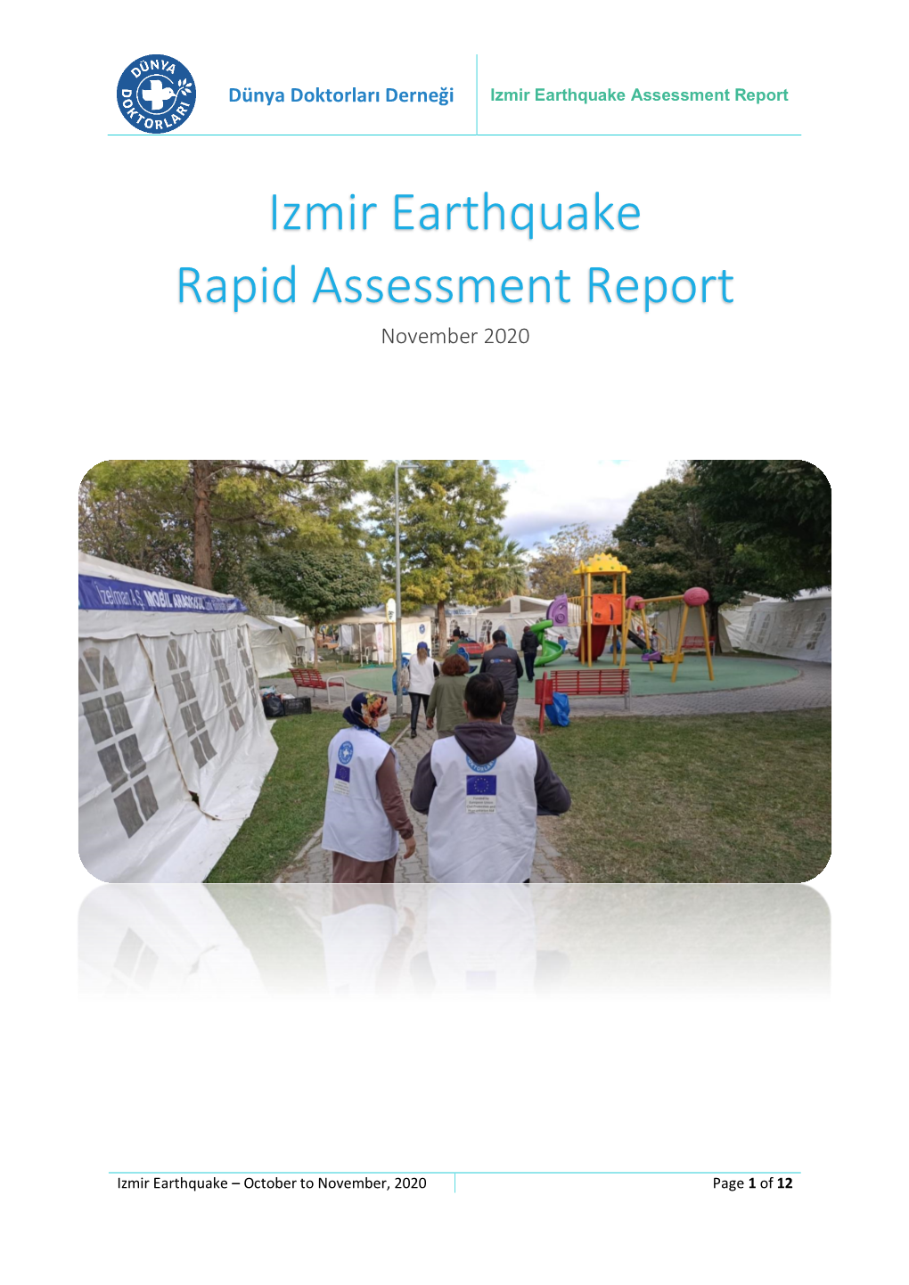 Izmir Earthquake Rapid Assessment Report November 2020