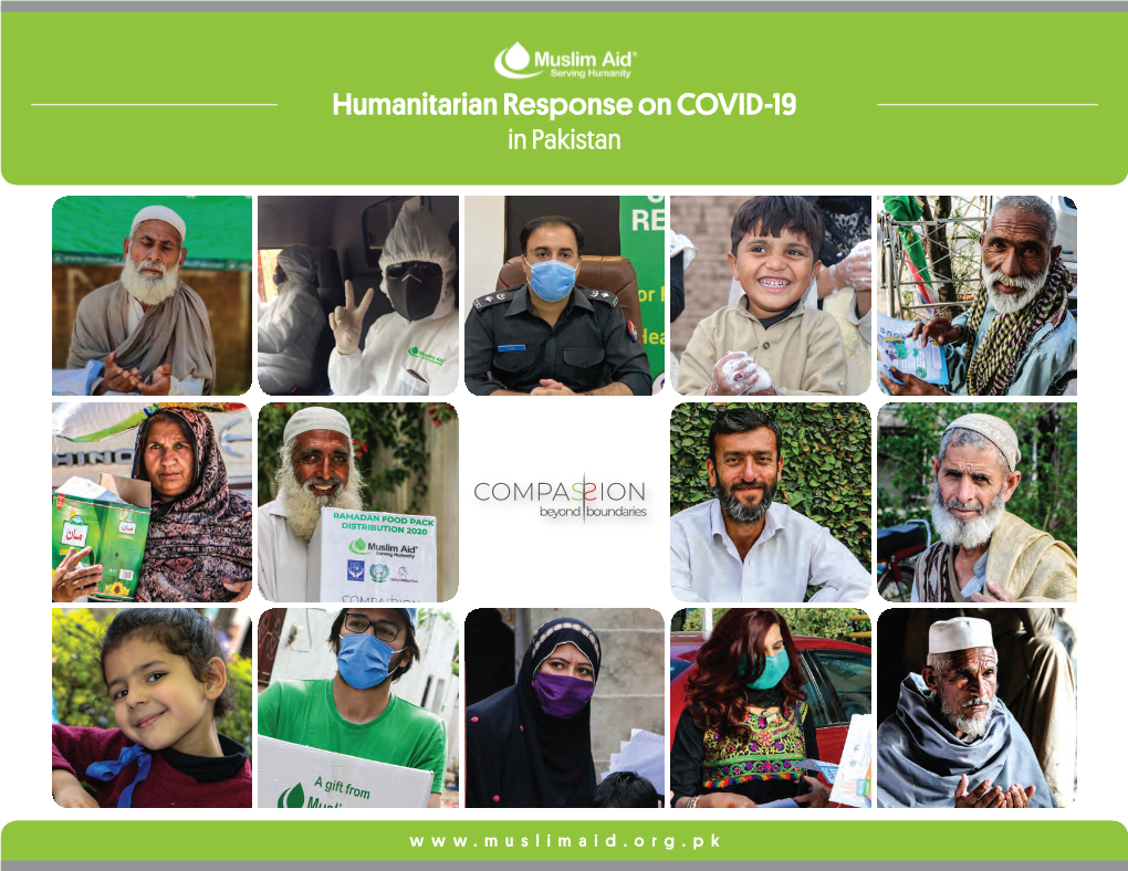 Humanitarian Response on COVID-19 in Pakistan