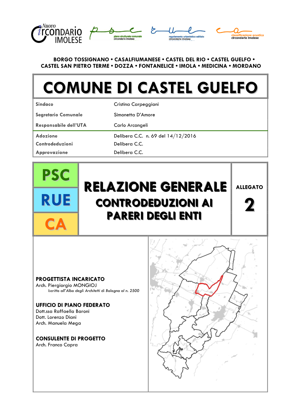 Comune Di Castel Guelfo Psc Rue Ca