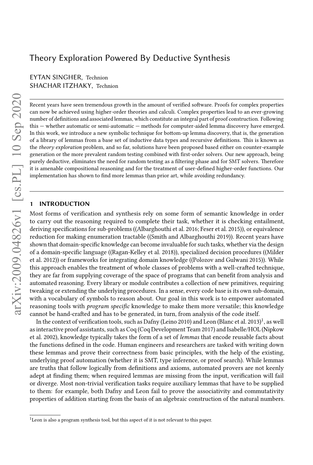 Theory Exploration Powered by Deductive Synthesis