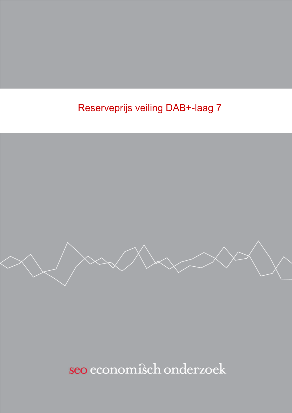 Reserveprijs Veiling DAB+-Laag 7