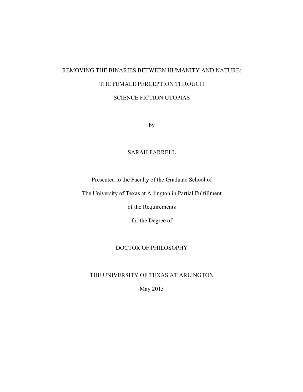 Farrell Final Revised Dissertation