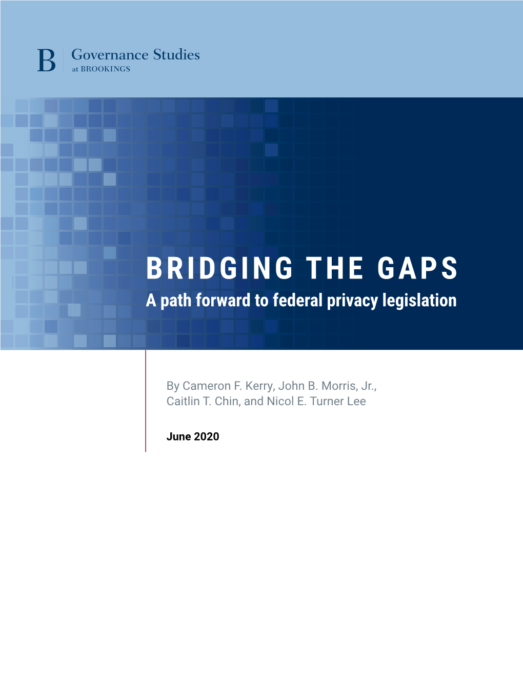 Bridging the Gaps: a Path Forward to Federal Privacy Legislation 3