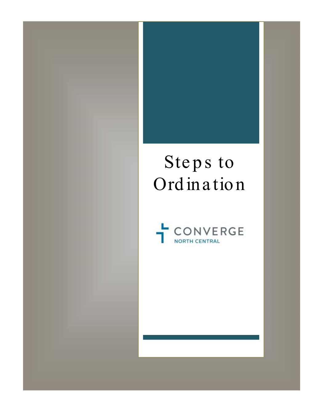 Steps to Ordination