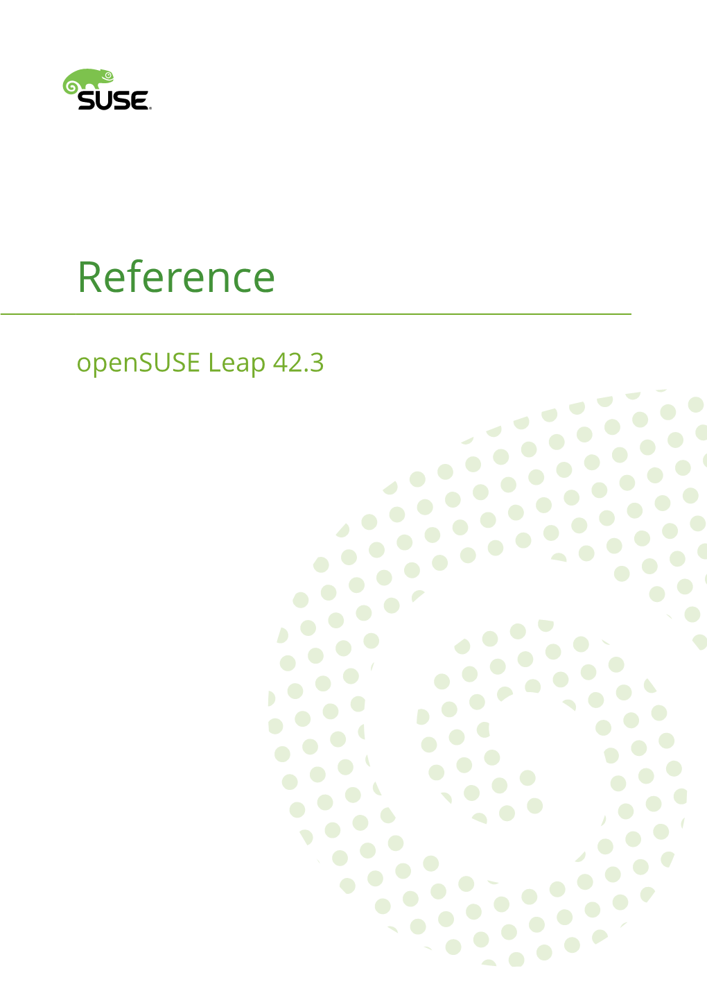 Reference Opensuse Leap 42.3 Reference Opensuse Leap 42.3