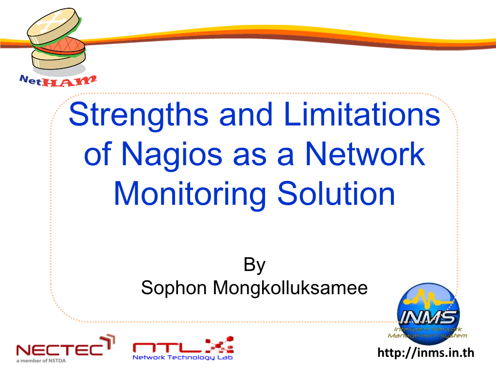 Strengths and Limitations of Nagios As a Network Monitoring Solution