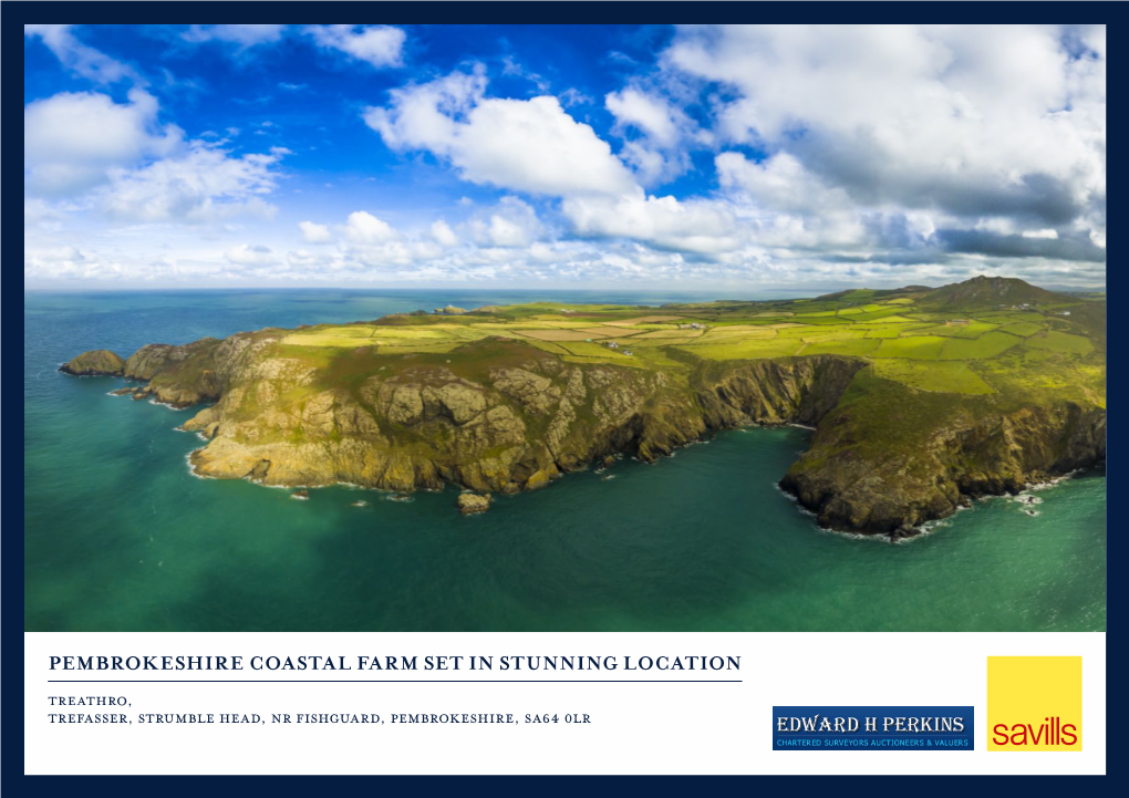 Pembrokeshire Coastal Farm Set in Stunning Location