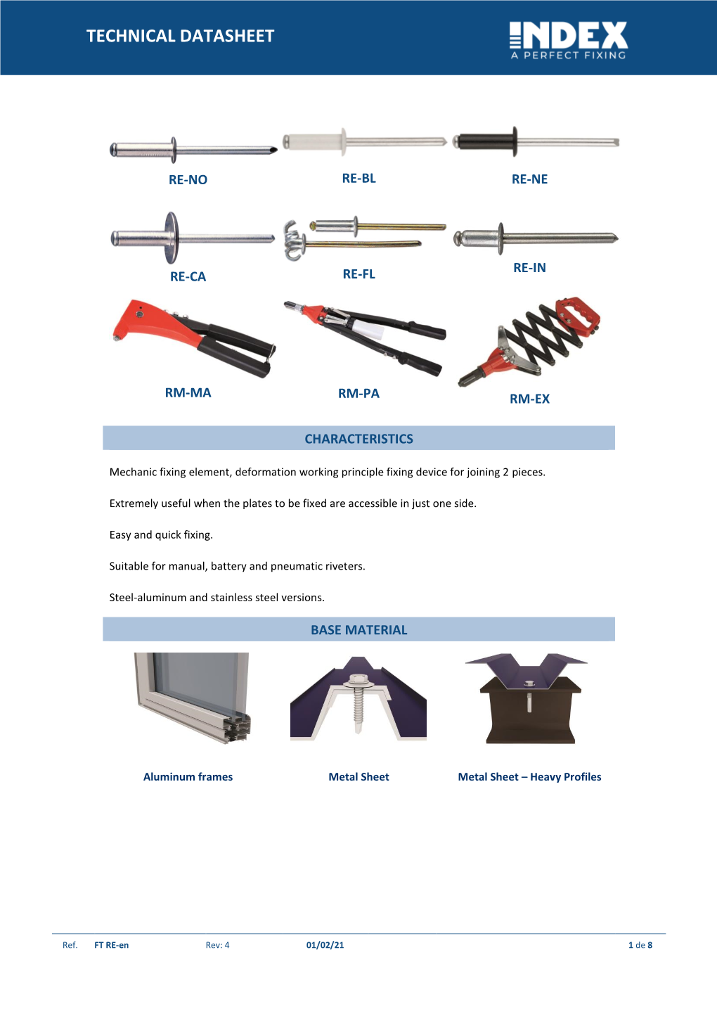 FT RE-En Rev: 4 01/02/21 1 De 8