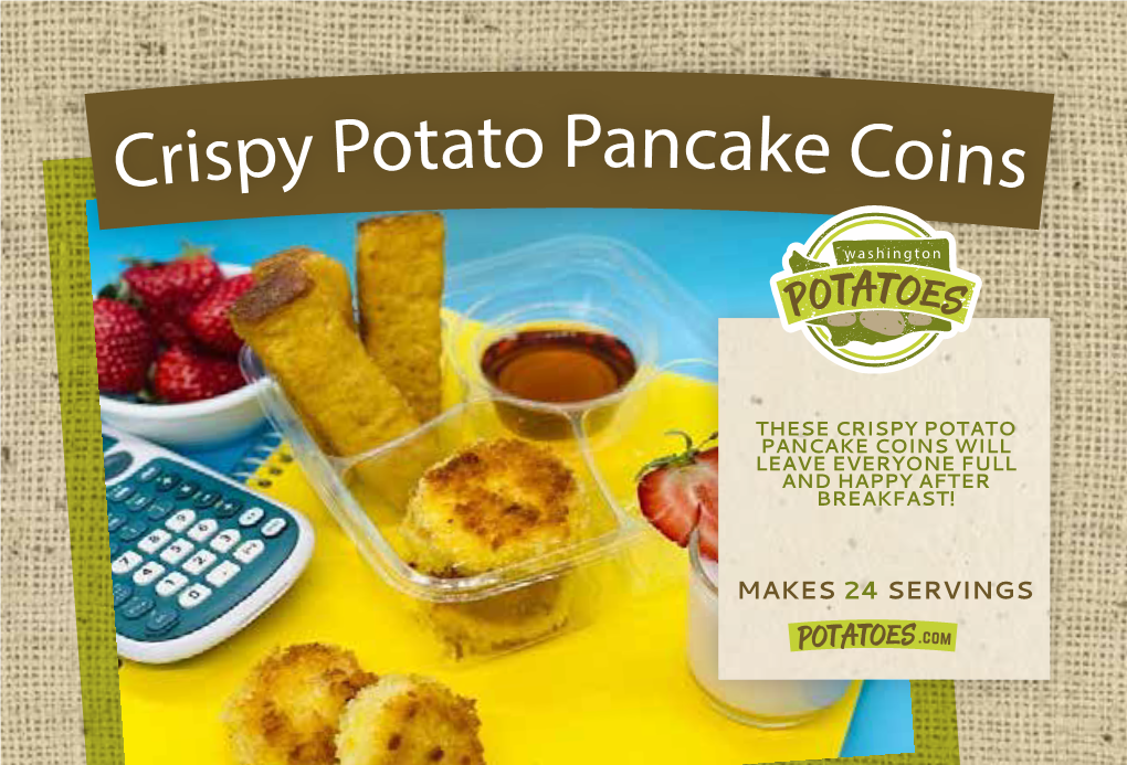 Potato Pancake Coins Will Leave Everyone Full and Happy After Breakfast!