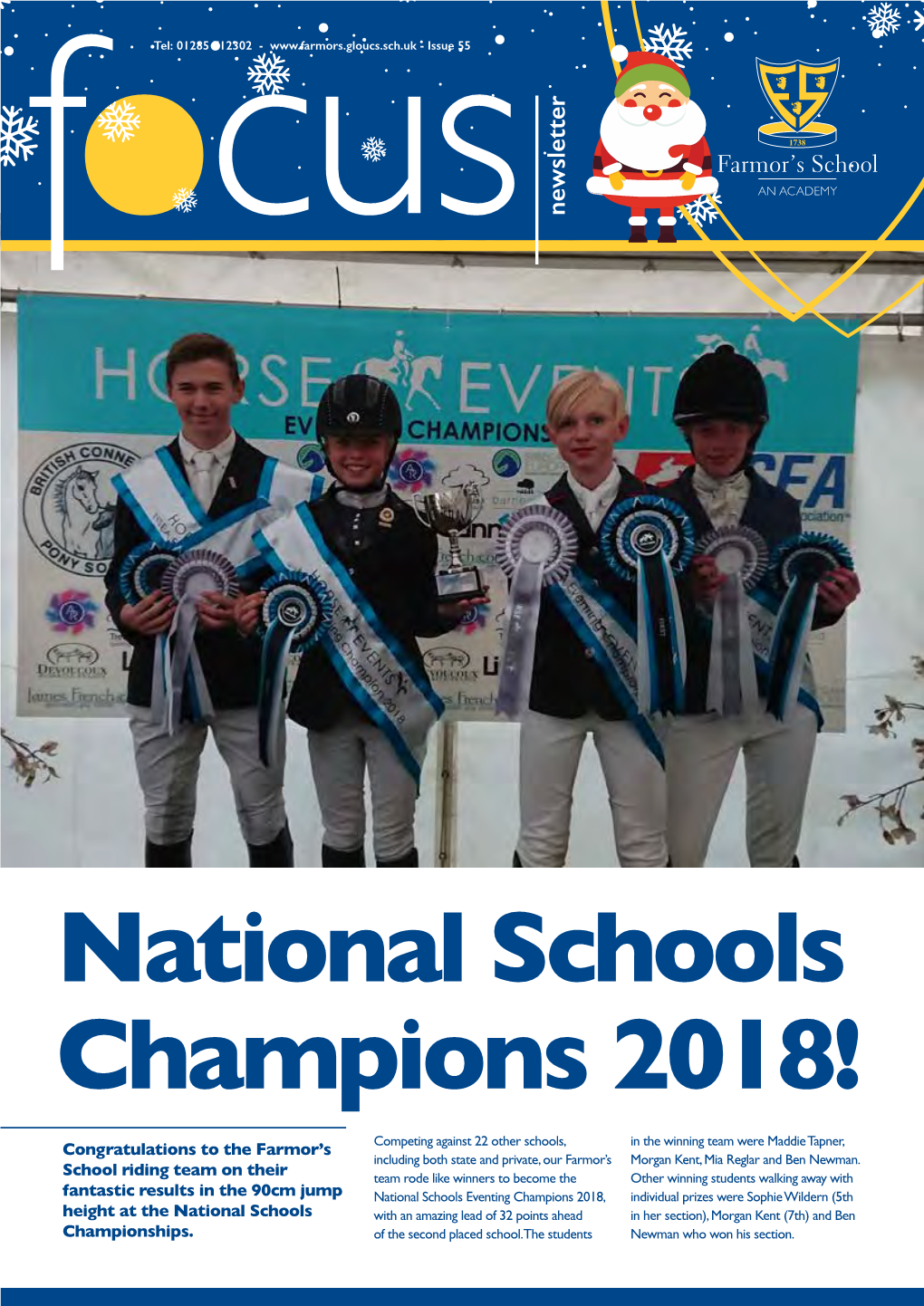 National Schools Champions 2018!