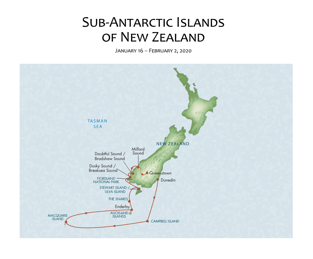 Sub-Antarctic Islands of New Zealand Photo