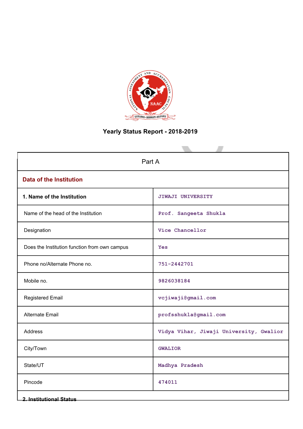 AQAR 2018-19 JU 30102020.Pdf