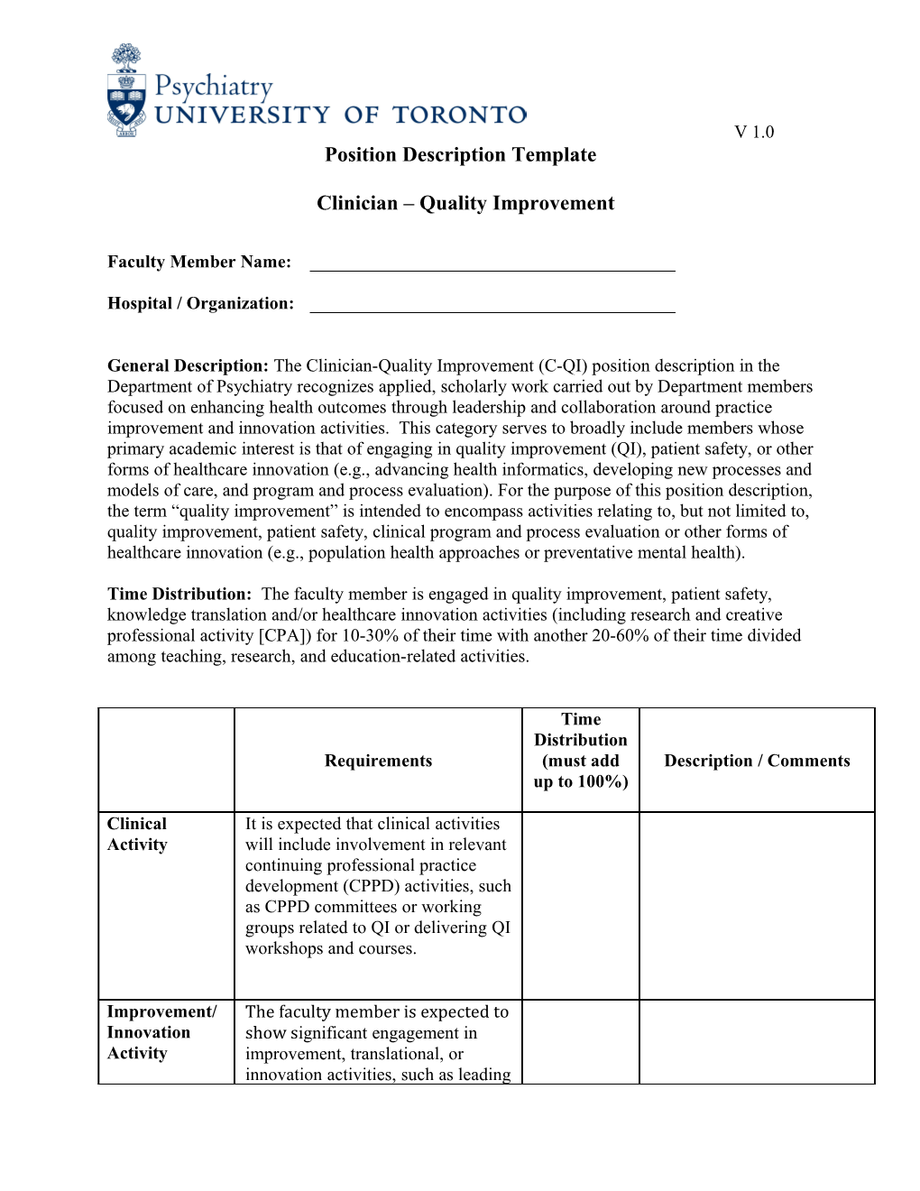 Position Description Template s3