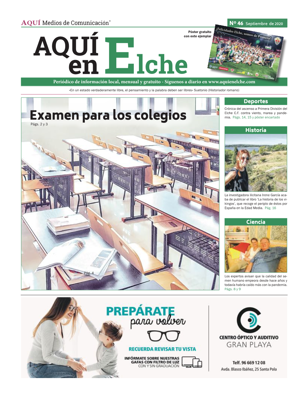 Examen Para Los Colegios