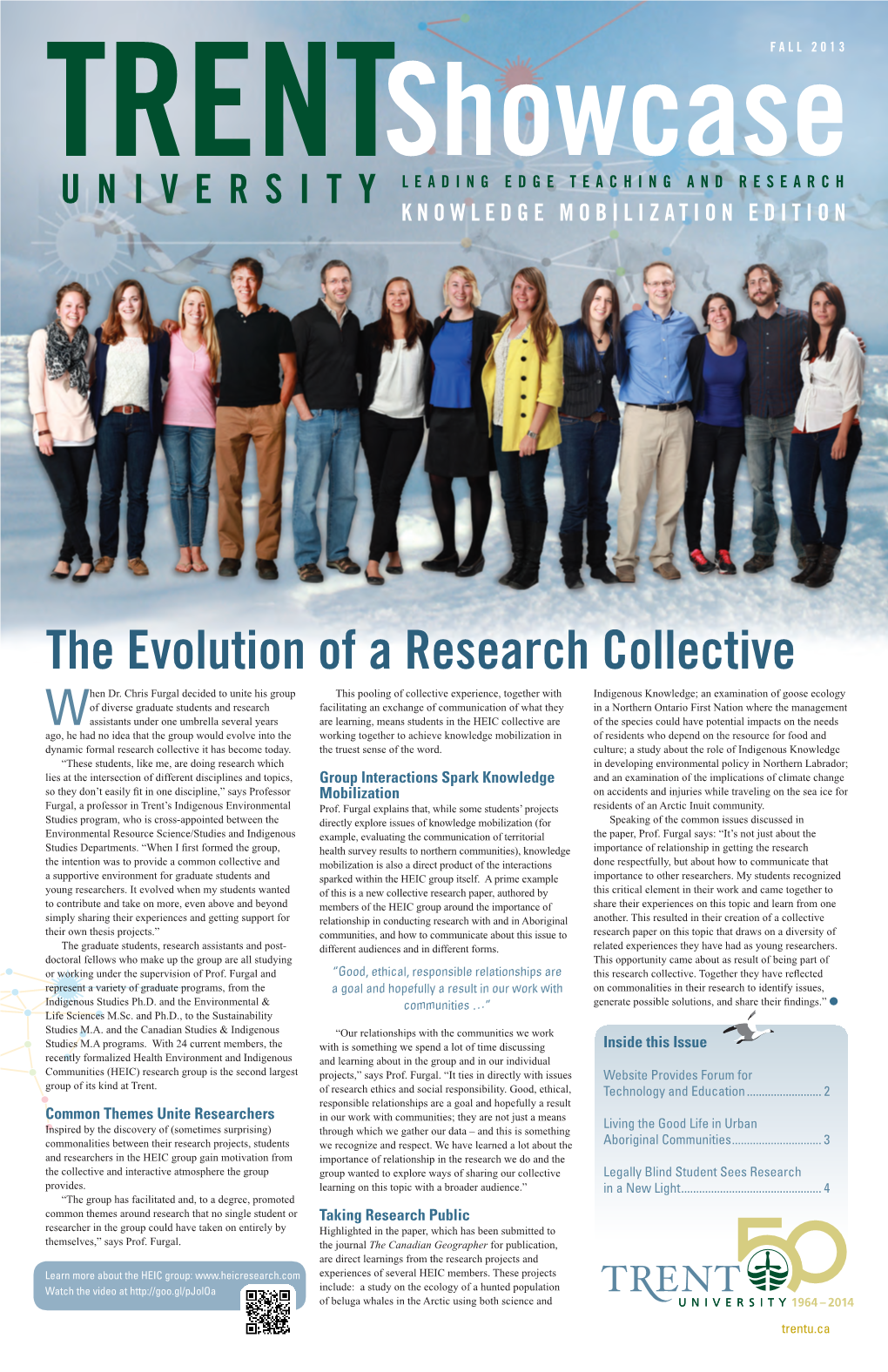 The Evolution of a Research Collective