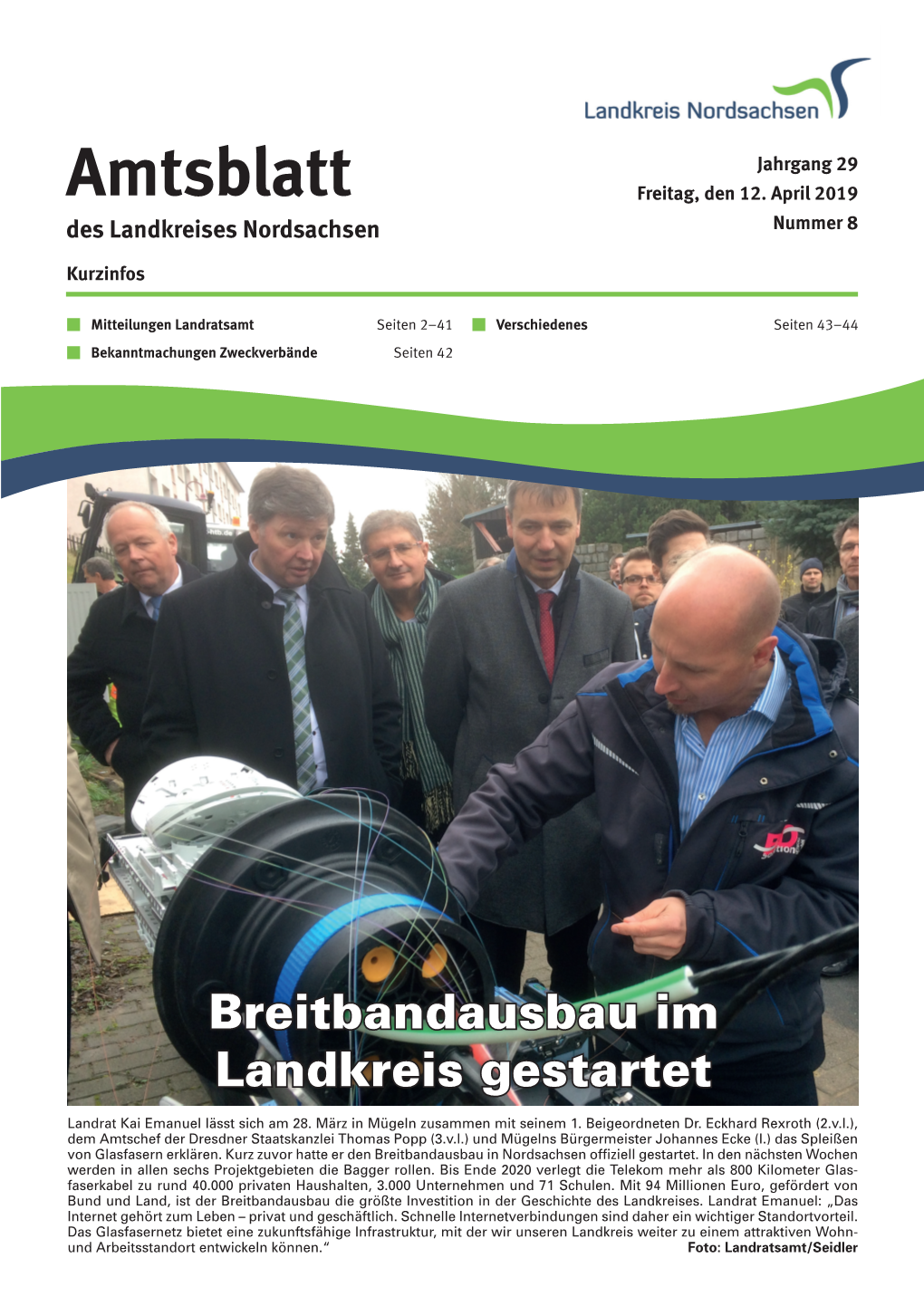 Amtsblatt Des Landkreises Nordsachsen, 12