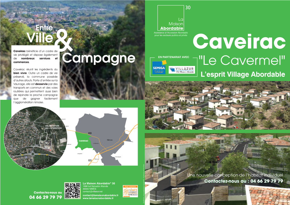 Caveirac Bénéficie D’Un Cadre De Caveirac Vie Privilégié Et Dispose Également EN PARTENARIAT AVEC De Nombreux Services Et Commerces