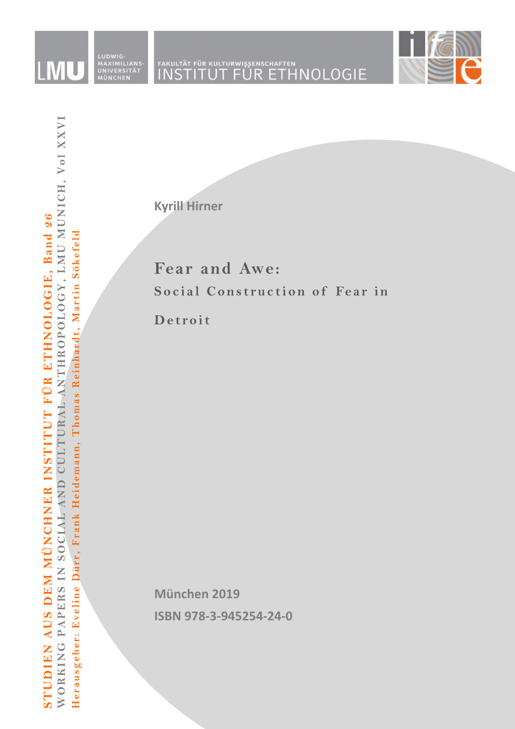 Social Construction of Fear in Detroit