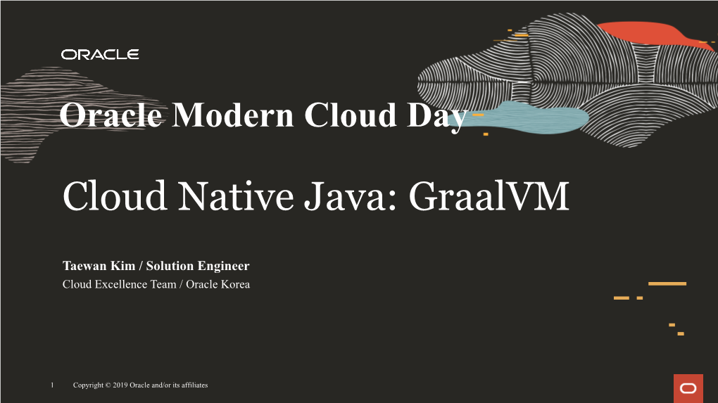 Cloud Native Java: Graalvm