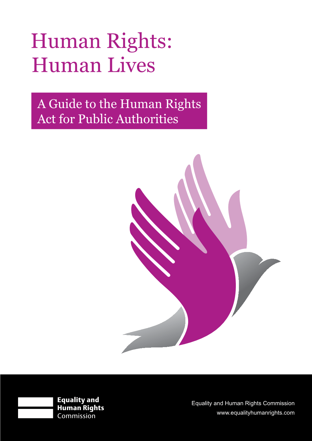 Human Lives. a Guide to the Human Rights Act for Public Authorities