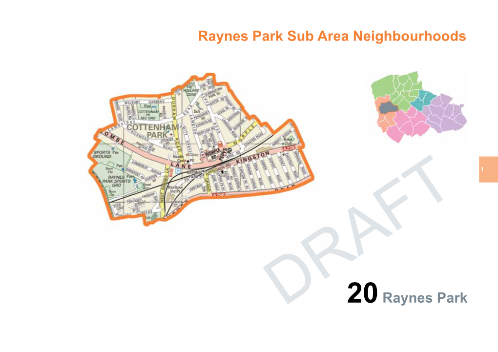 Raynes Park Sub Area Neighbourhoods 20Raynes Park