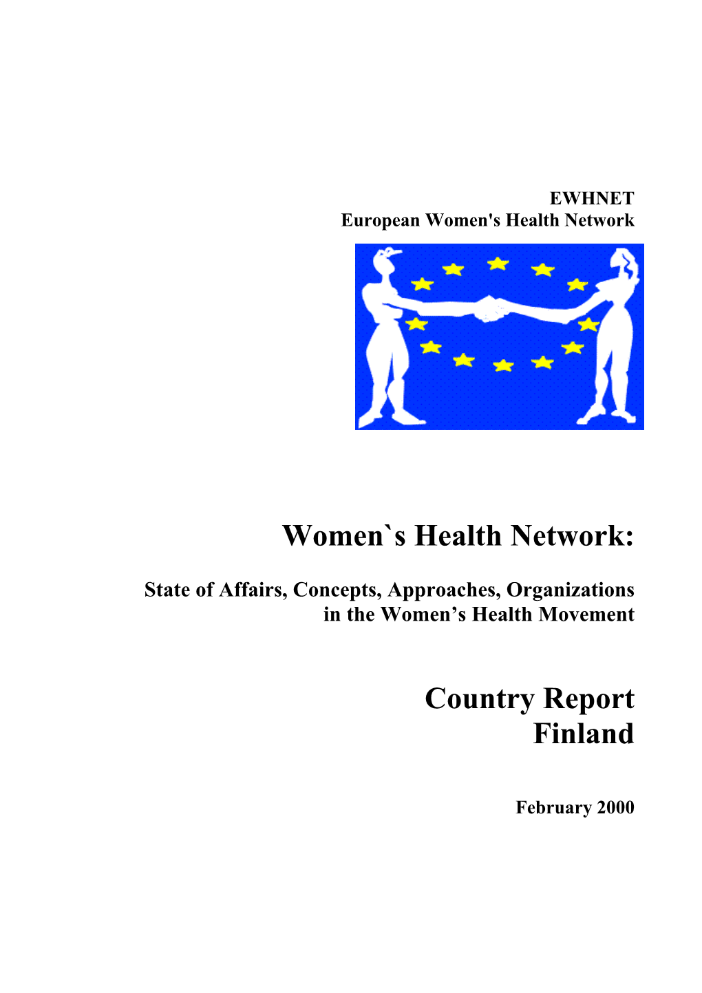 Women`S Health Network: Country Report Finland
