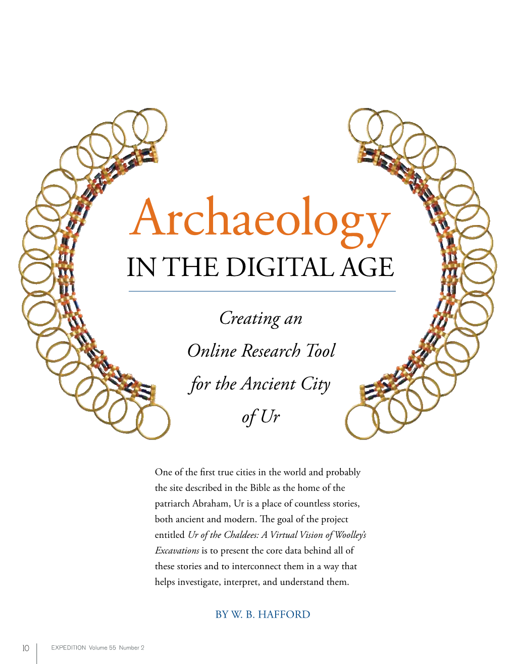 Archaeology in the Digital Age