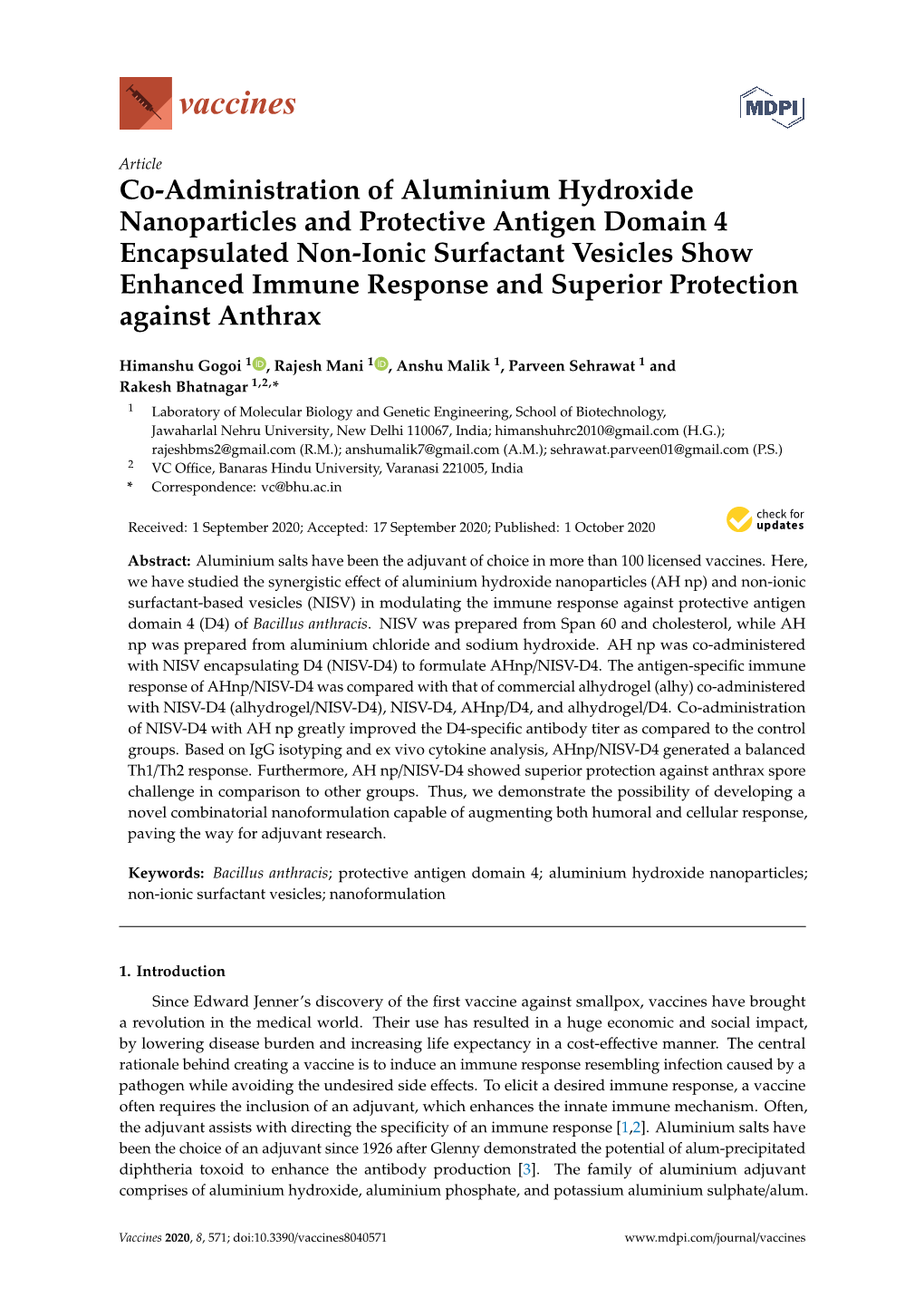 Co-Administration of Aluminium Hydroxide