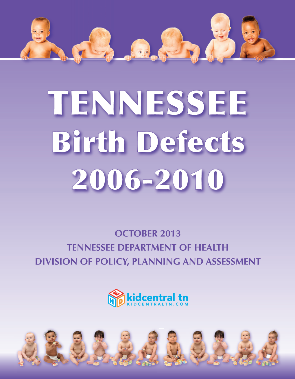 Tennessee Birth Defects 2006-2010 Report