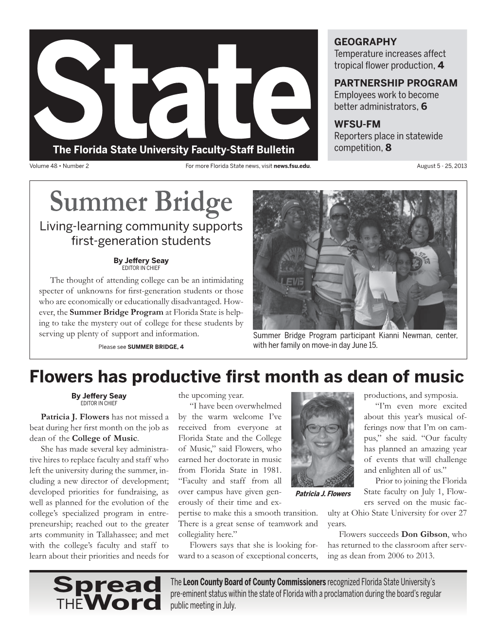 Summer Bridge Living-Learning Community Supports First-Generation Students