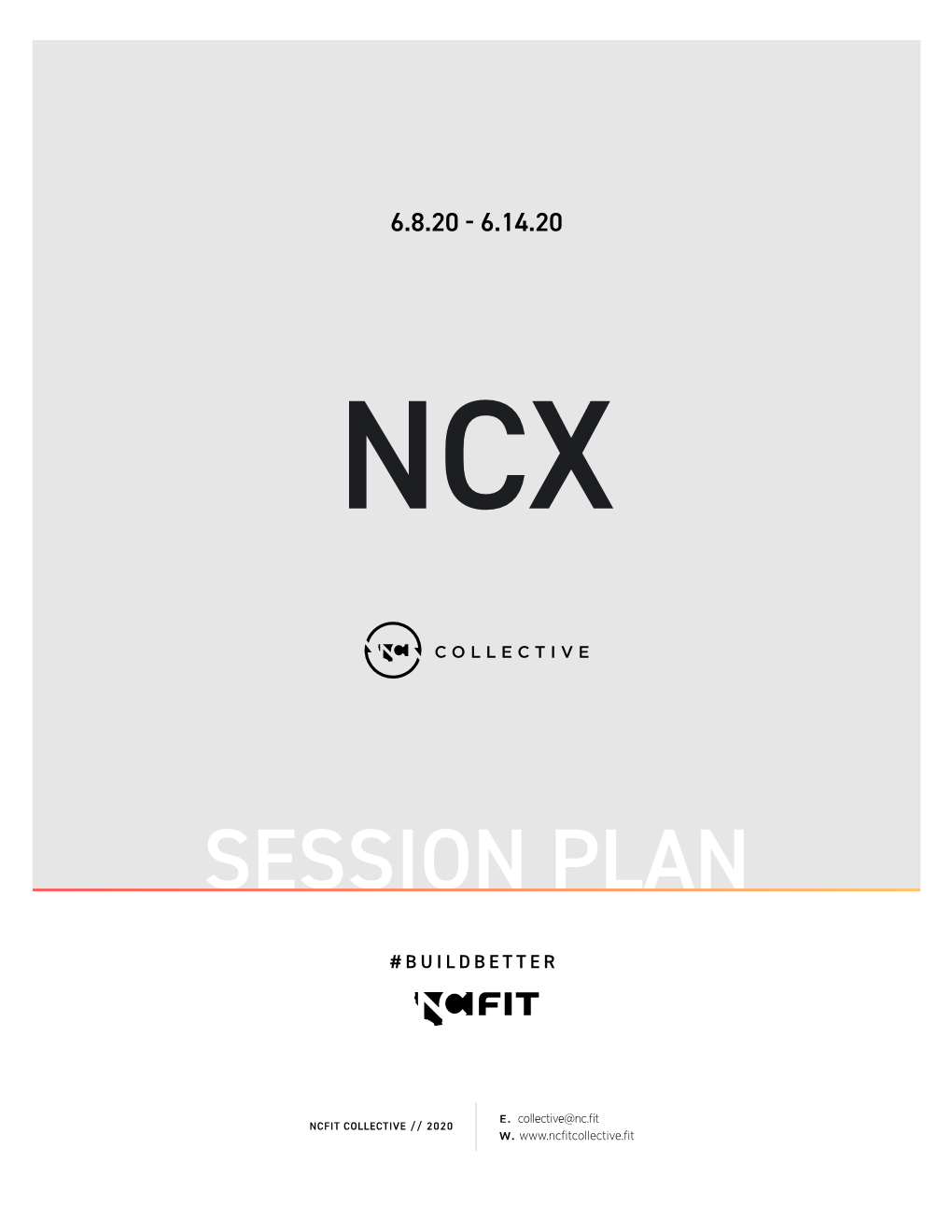 Session Plan