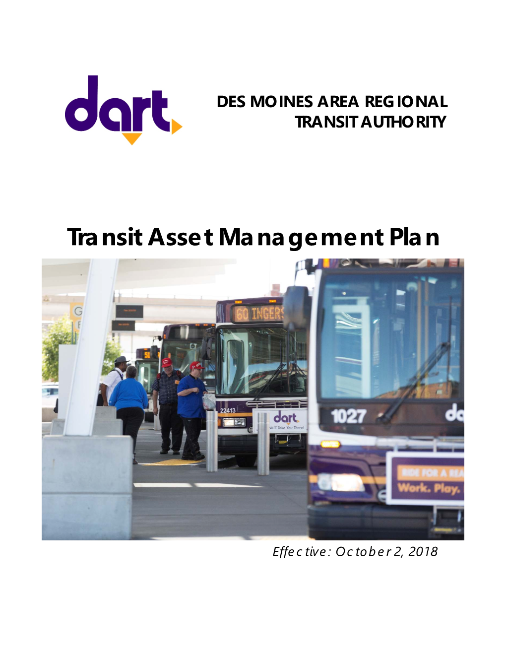 Transit Asset Management Plan