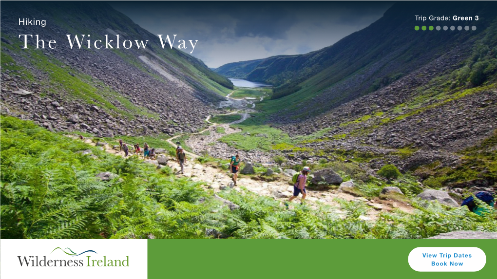 Hiking the Wicklow Way 2019.Key