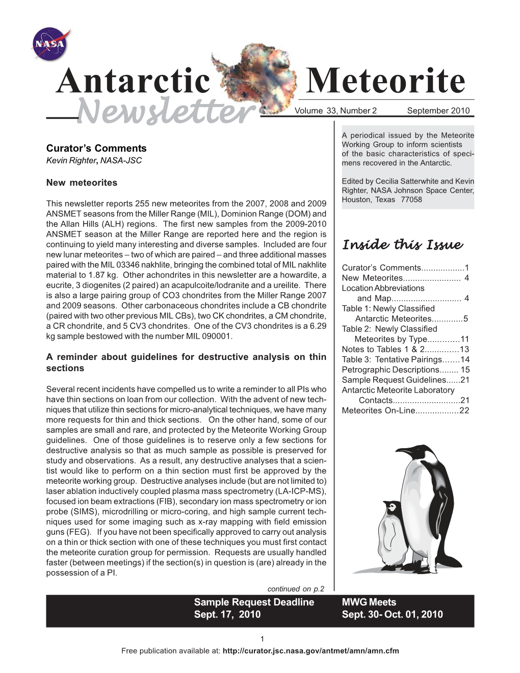 Antarctic Meteorite