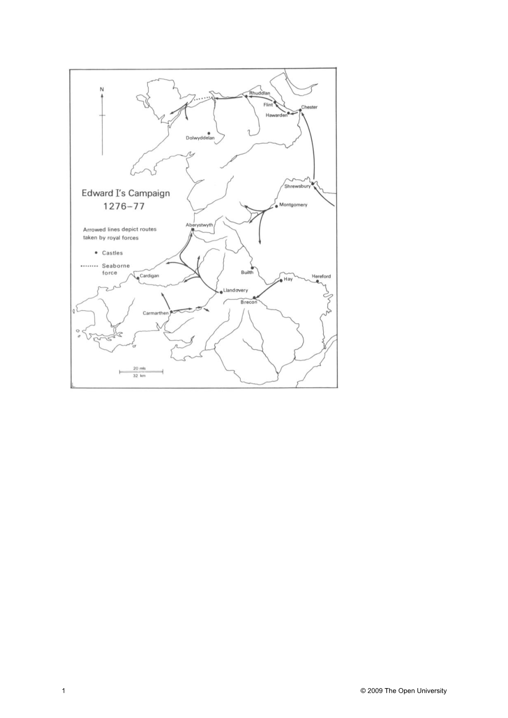 The Edwardian Conquest and Its Military Consolidation