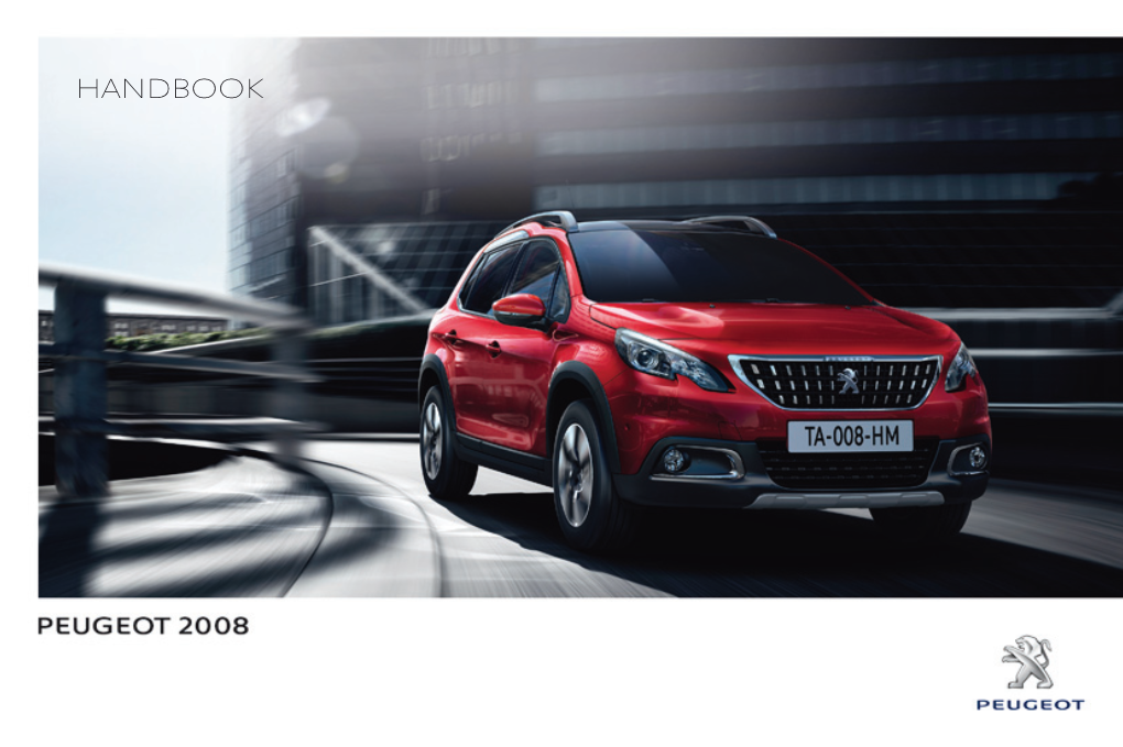 Peugeot 2008 Vehicle Handbook