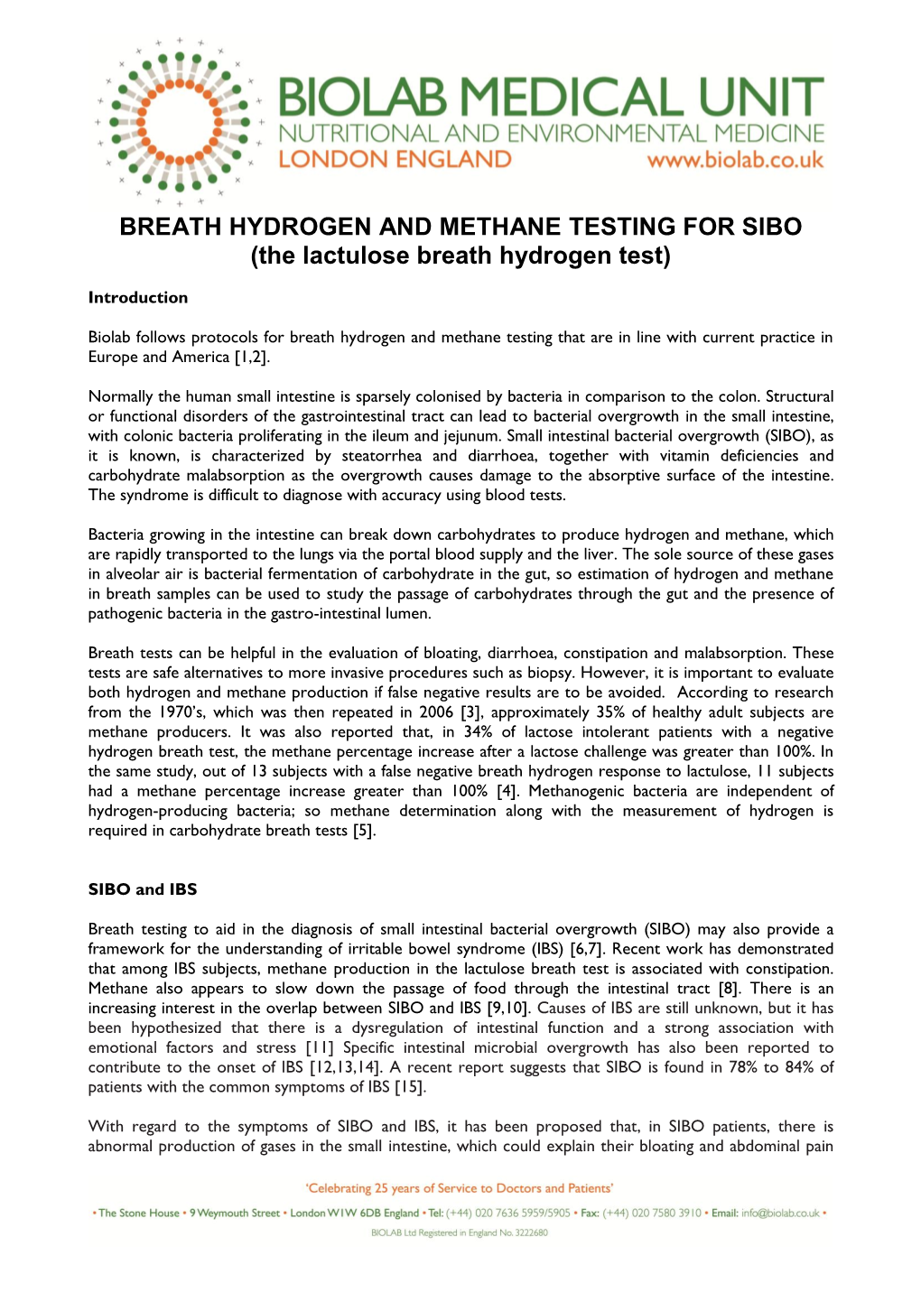 The Lactulose Breath Hydrogen Test)