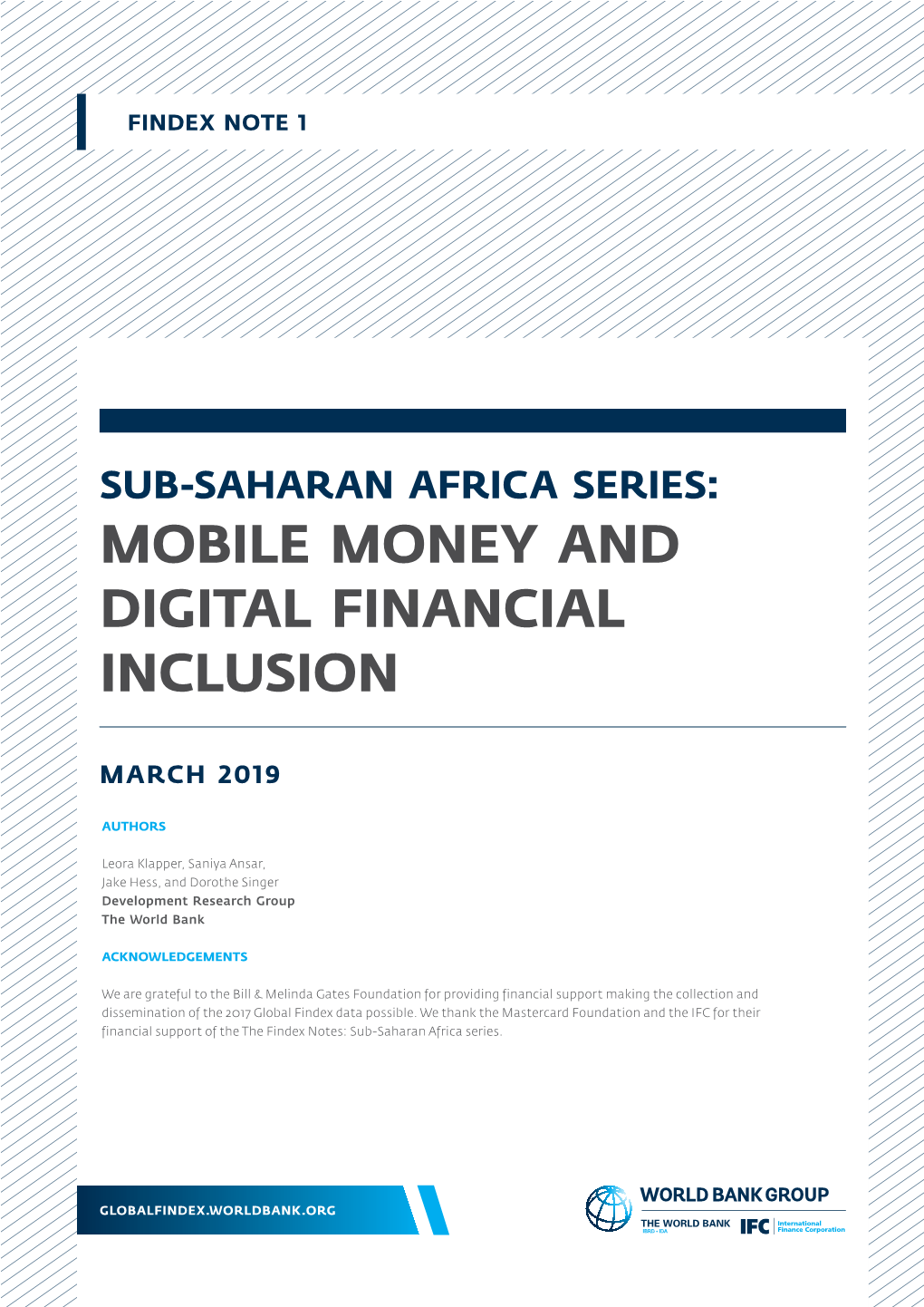 Mobile Money and Digital Financial Inclusion in Sub