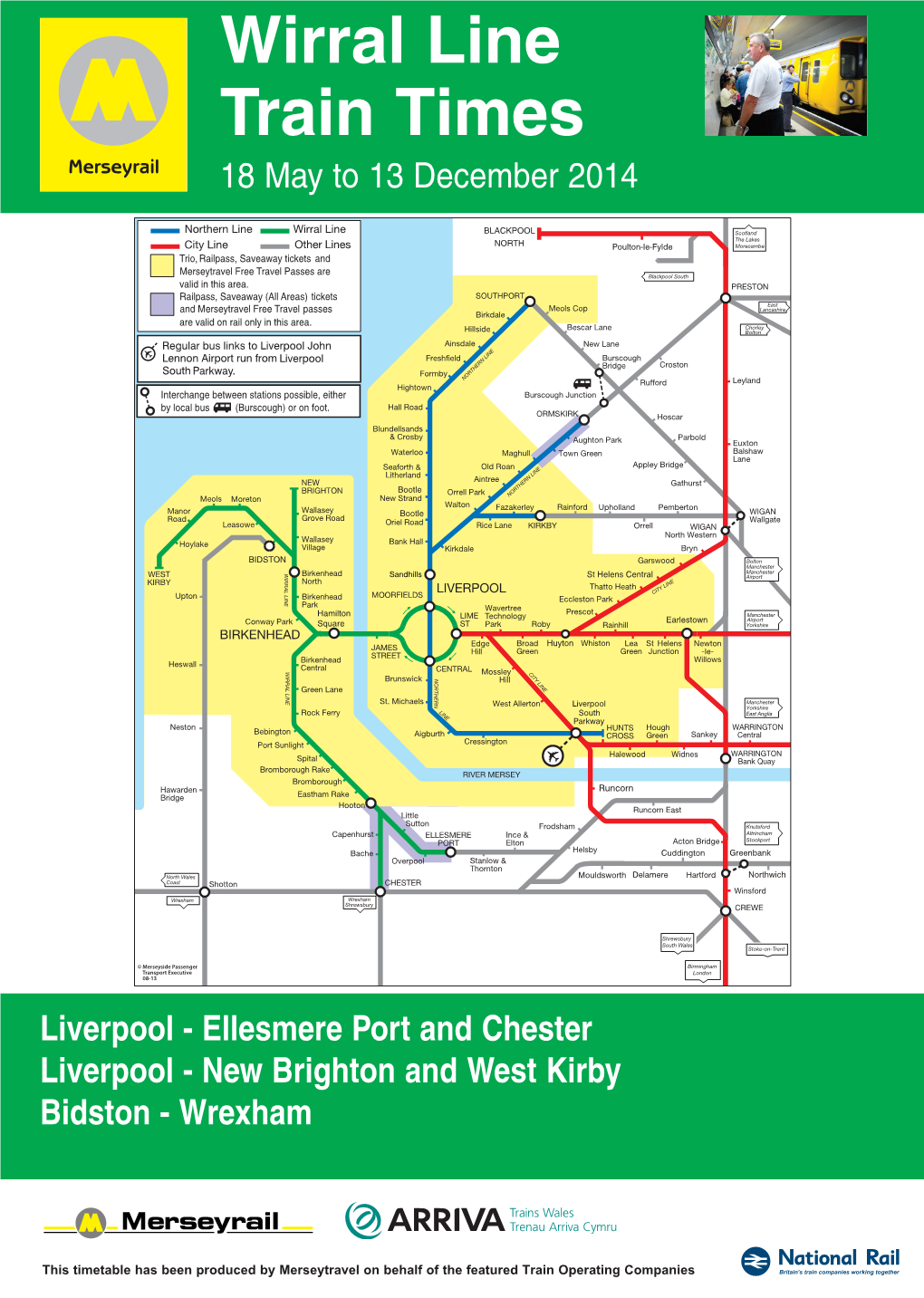 Wirral Line Train Times 18 May to 13 December 2014