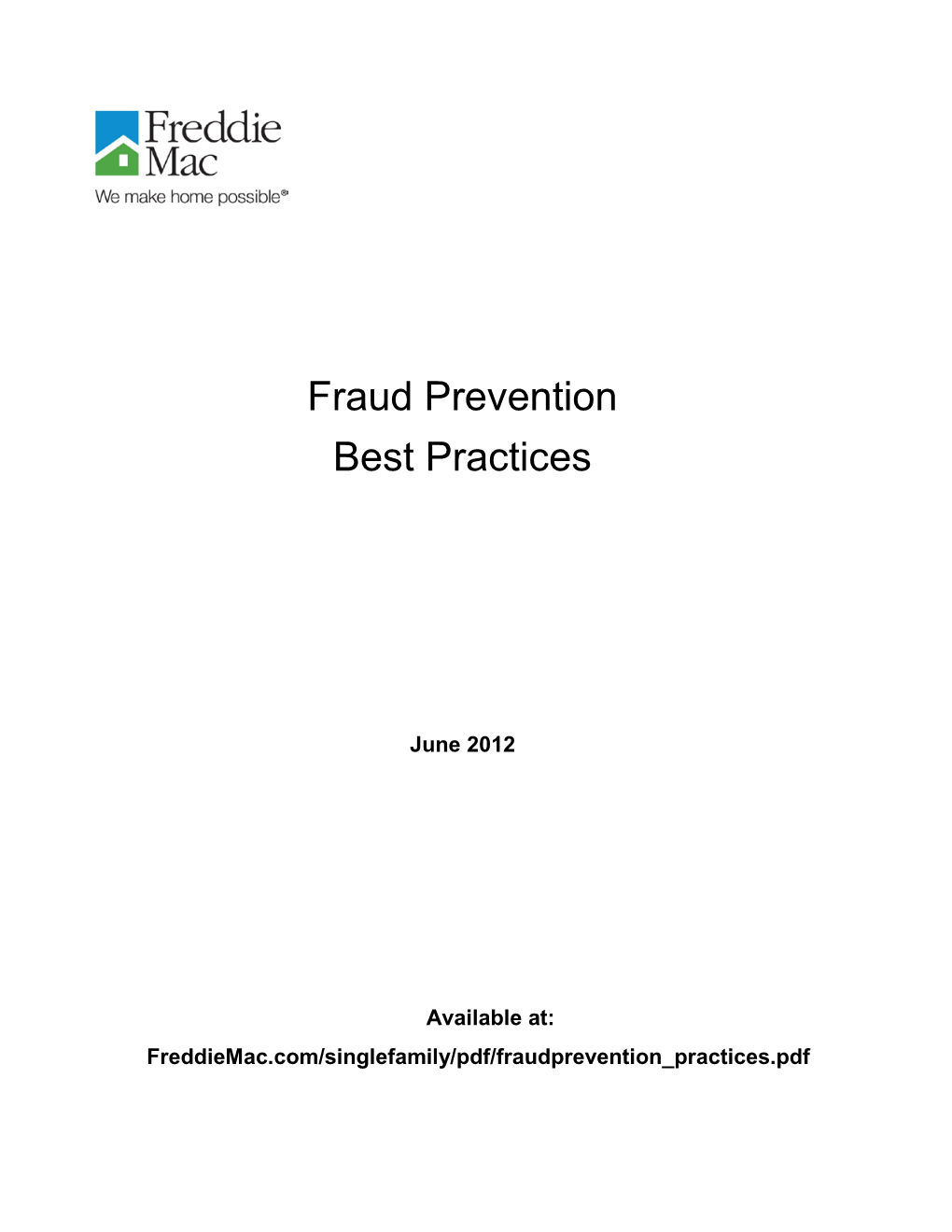 Fraud Prevention Best Practices