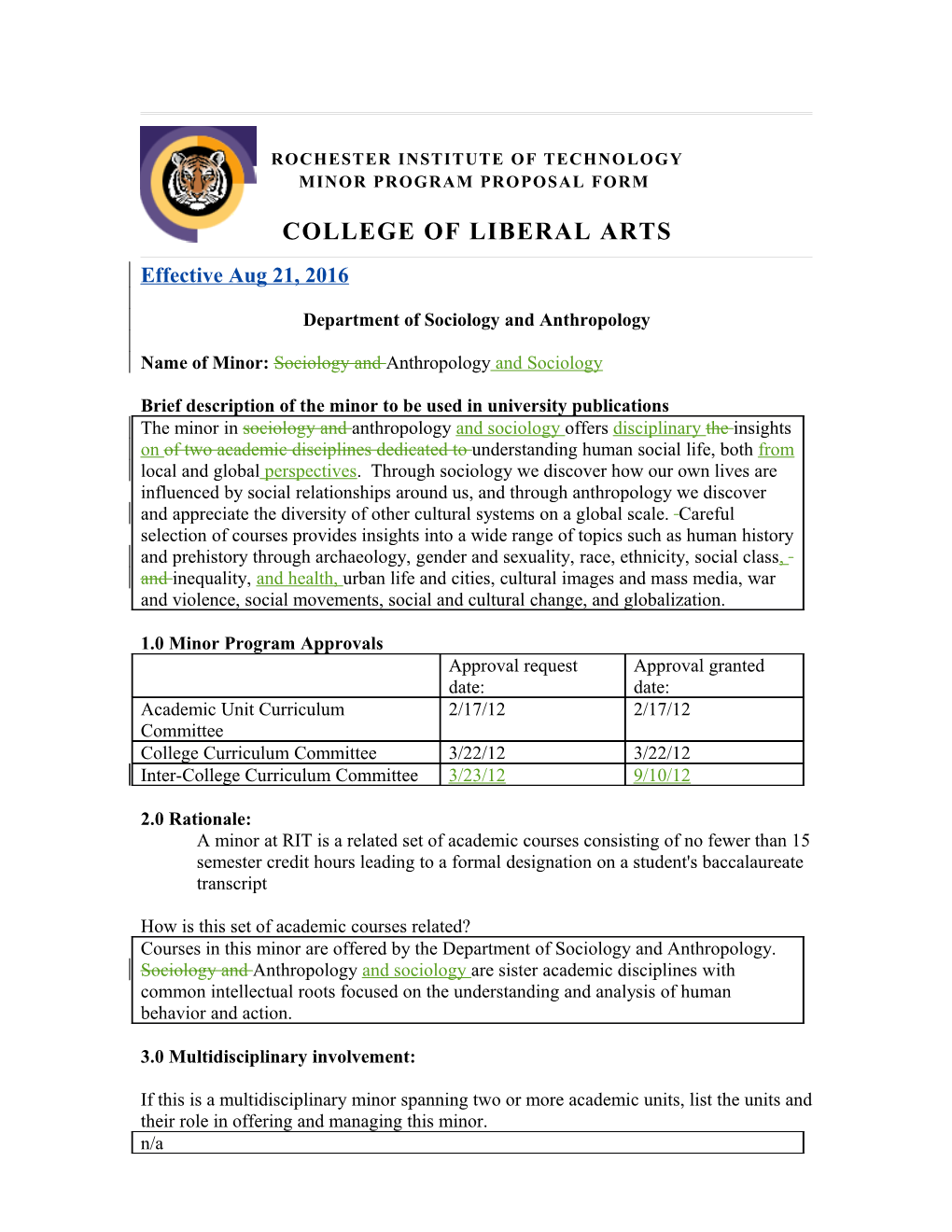 Department of Sociology and Anthropology s1