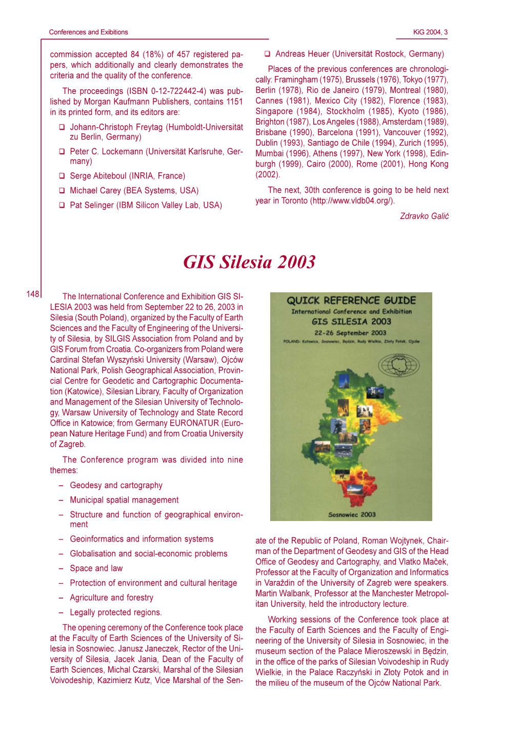 GIS Silesia 2003