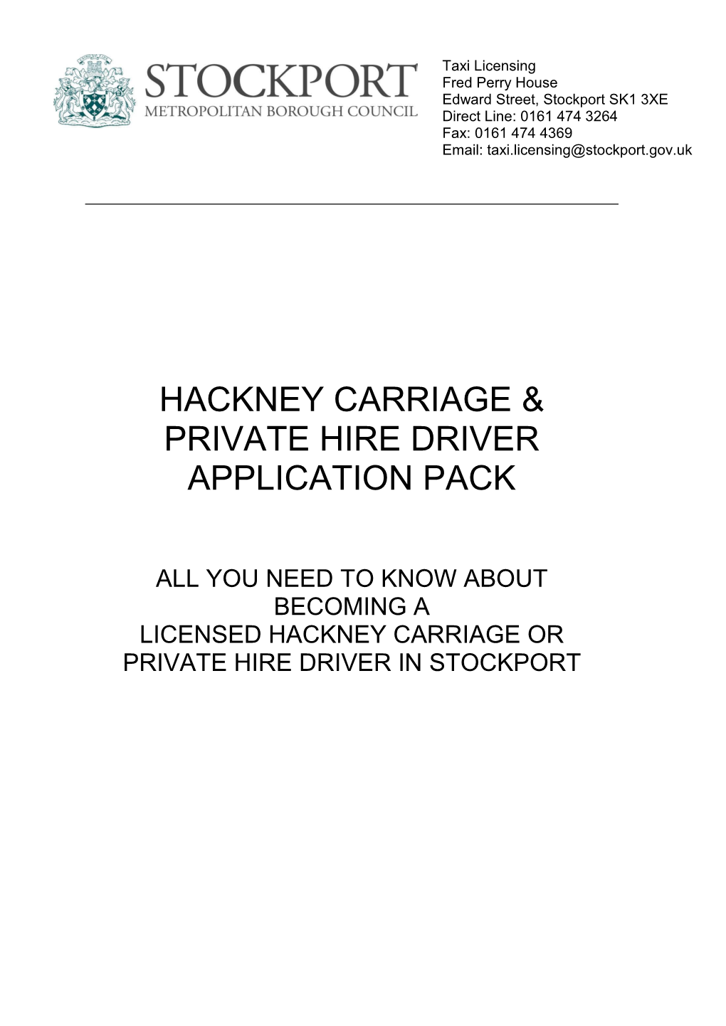 H&E706 Driver Application Pack