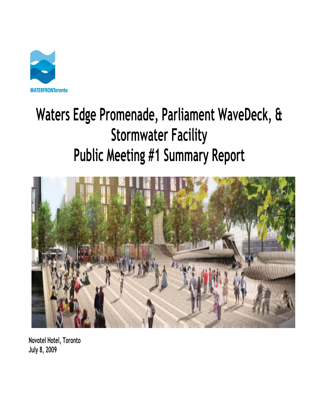 Waters Edge Promenade, Parliament Wavedeck, & Stormwater Facility