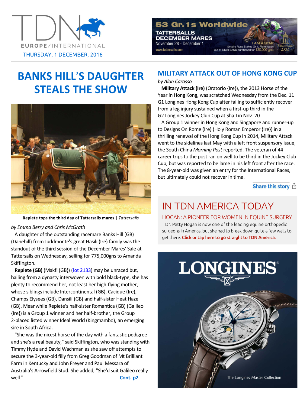 Banks Hill=S Daughter Steals the Show Cont
