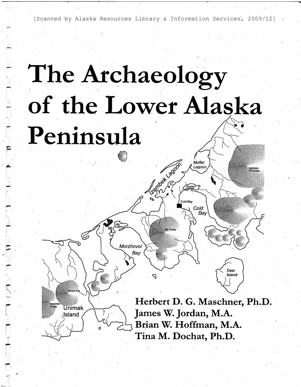 Of the Lower Alaska Peninsula