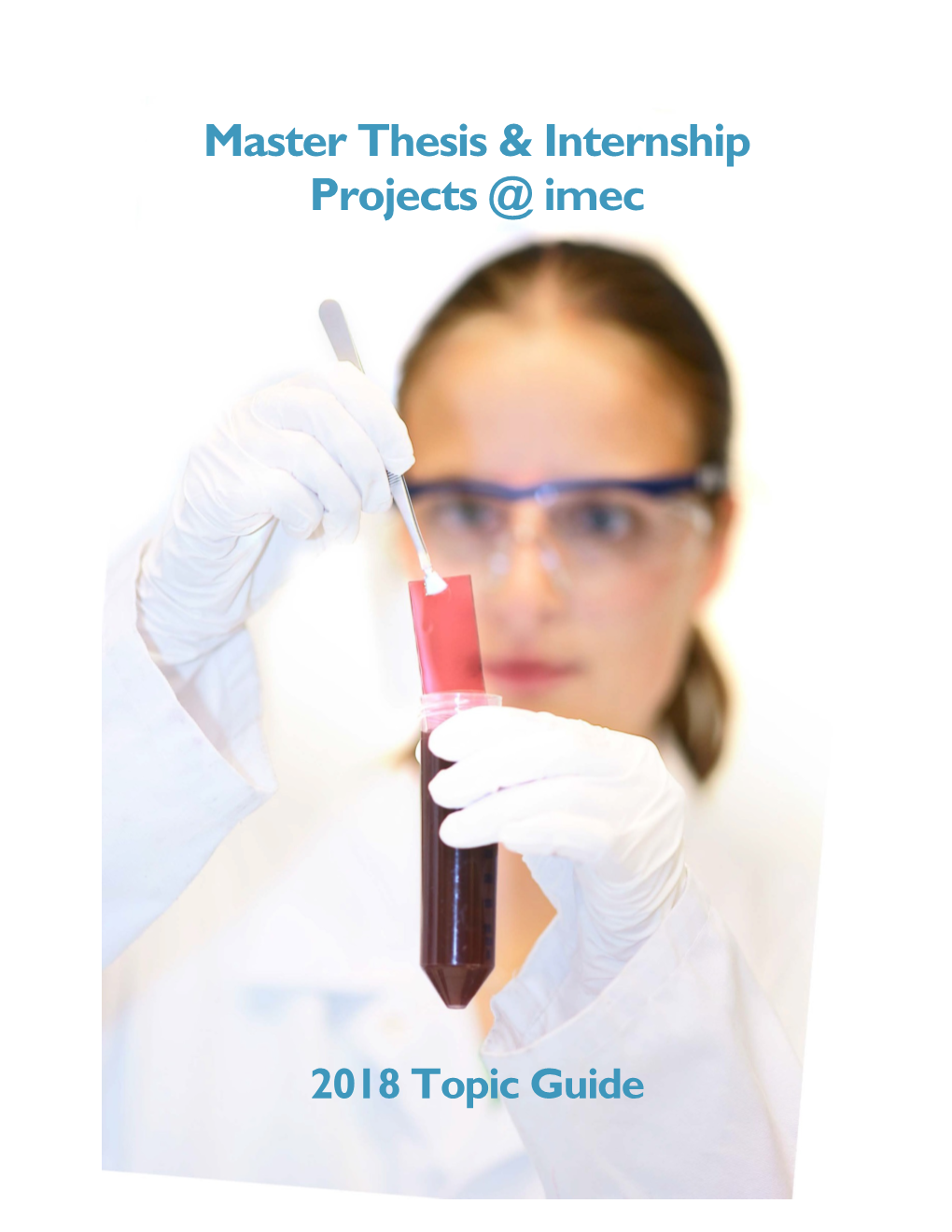 Master Thesis & Internship Projects @ Imec