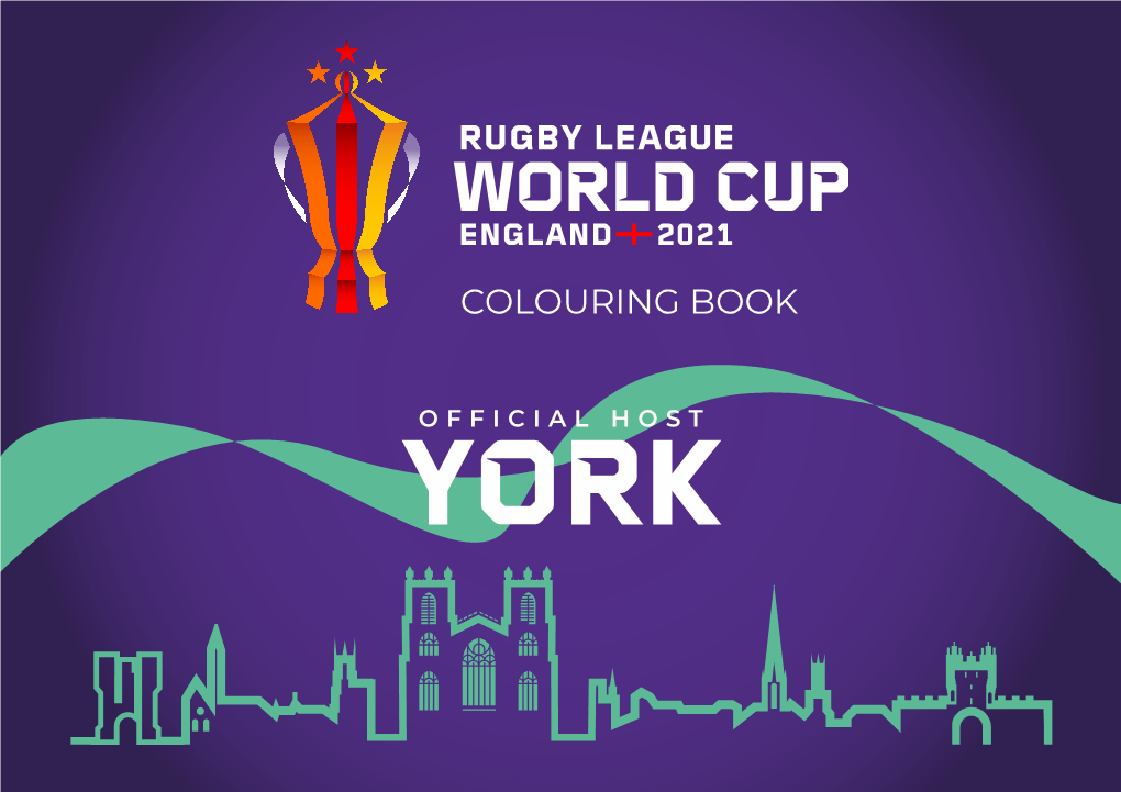 Rugby League World Cup Colouring Book